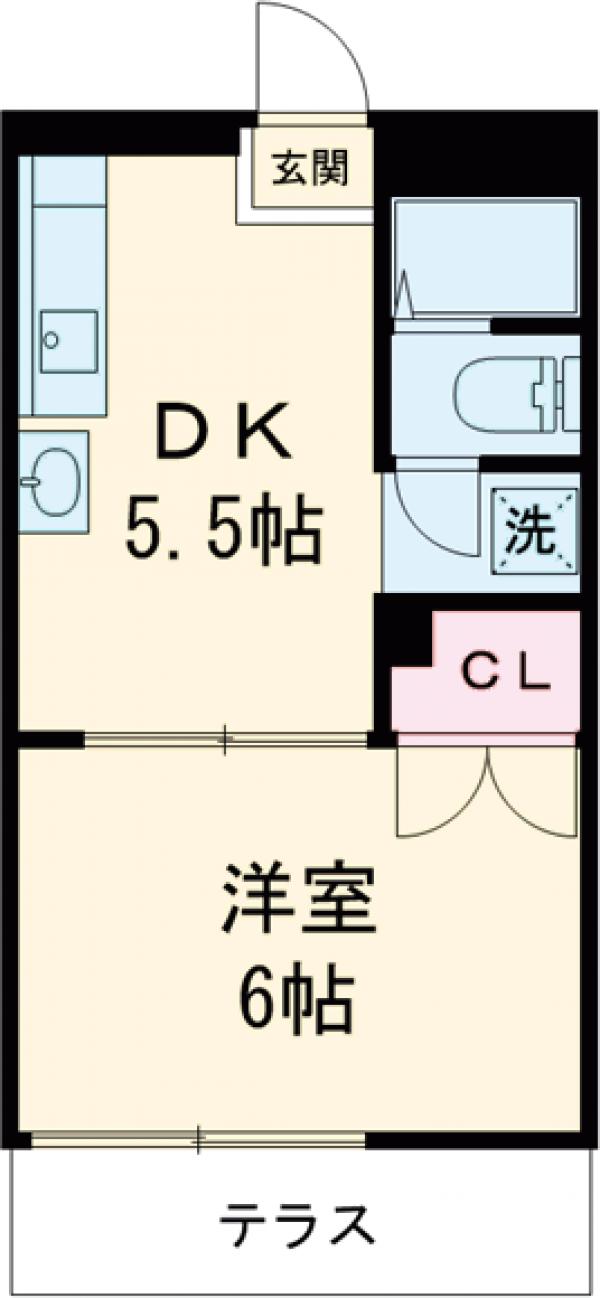 スタジオKの間取り