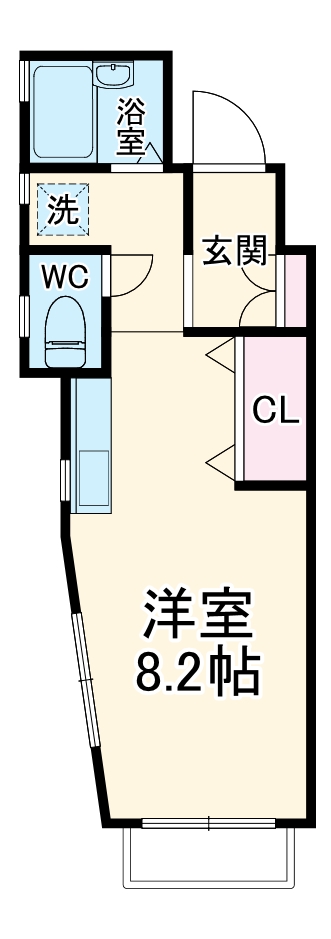 FunFan湘南の間取り