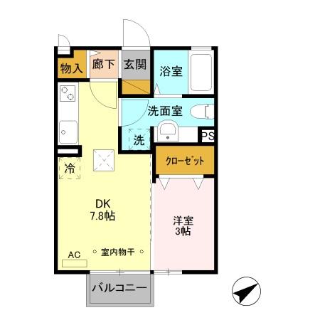 AMM プランドールの間取り