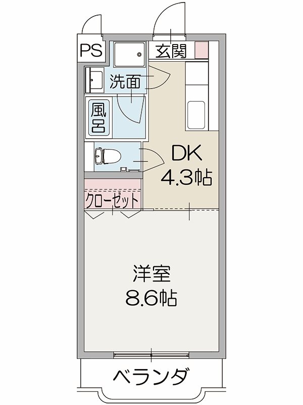 プリムヴェールの間取り
