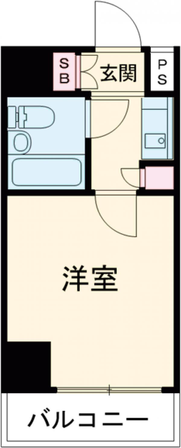 グローリア初穂椎名町の間取り