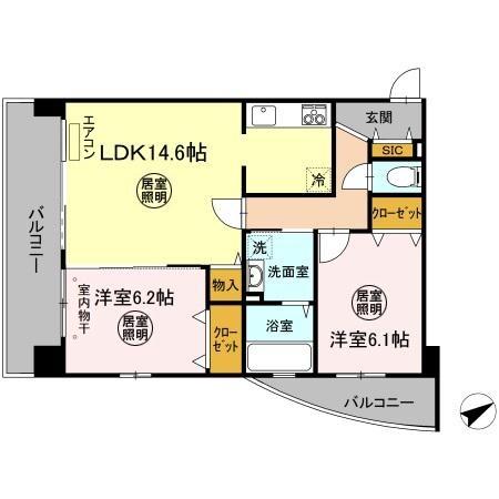 エミネンス大町の間取り