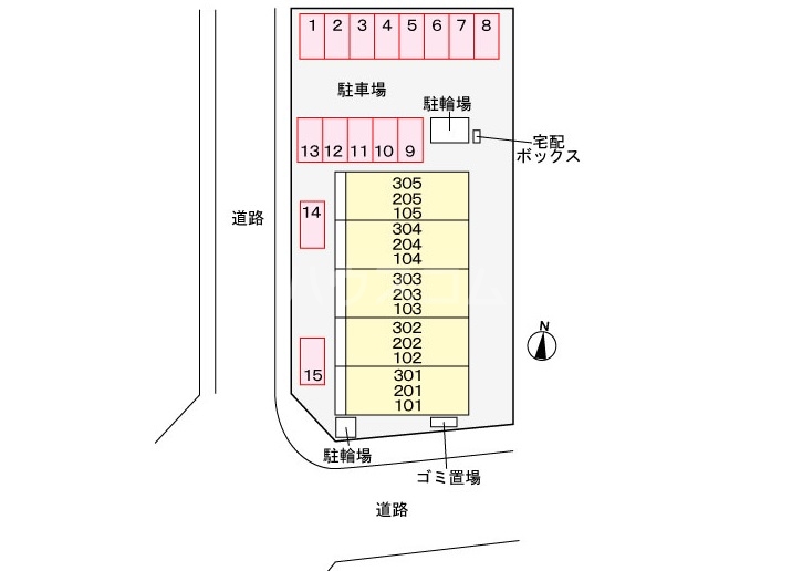14/20 駐車場
