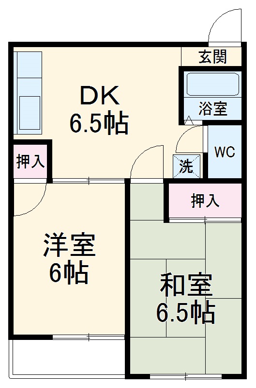 EAST COURT TODAの間取り