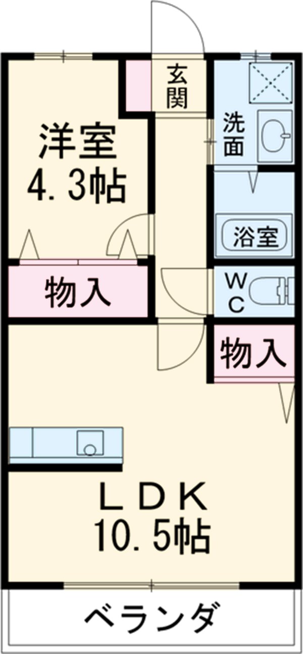 メゾン248の間取り