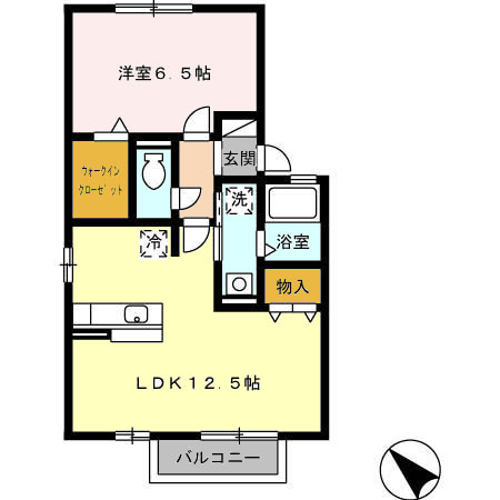 オルランシアの間取り