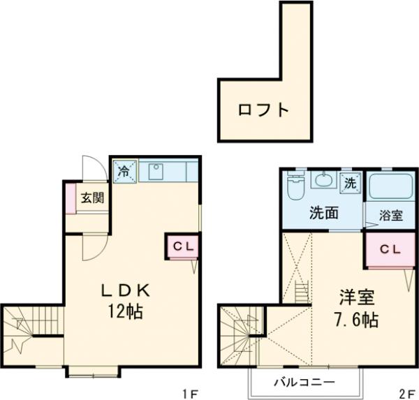 つりーふれんどの間取り