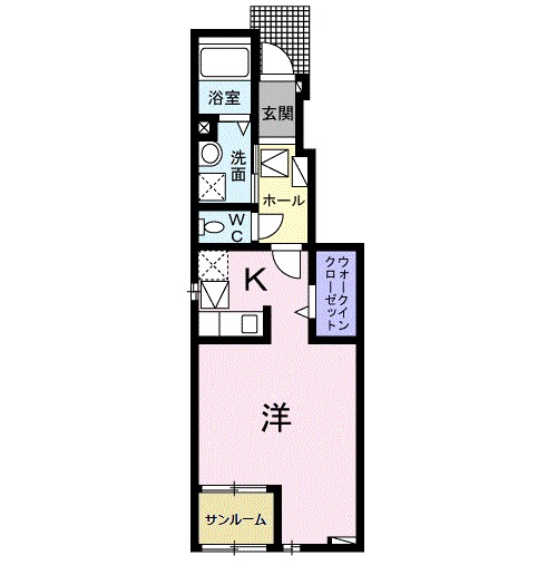 プラシードUⅡの間取り