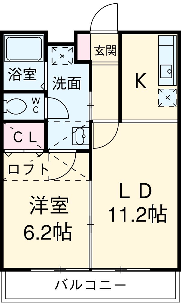 リブエステート井田の間取り
