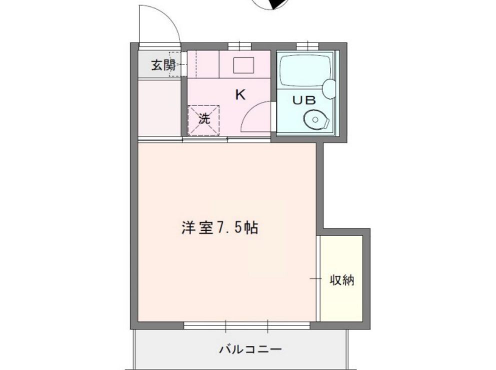 ハイムＨＴ1号棟の間取り