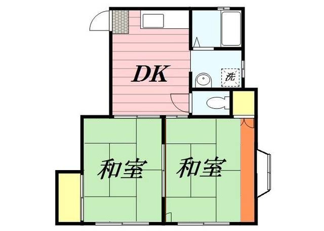 フラットエスの間取り