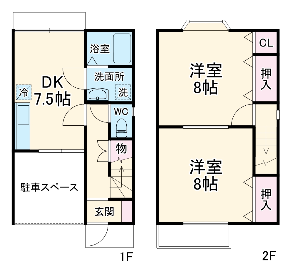 ブレス呼続の間取り