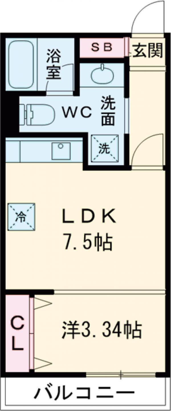 Avenir TamagawaGakuenの間取り