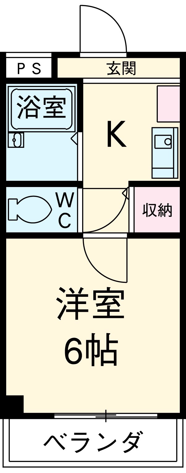 モーターハウス・オカモトの間取り