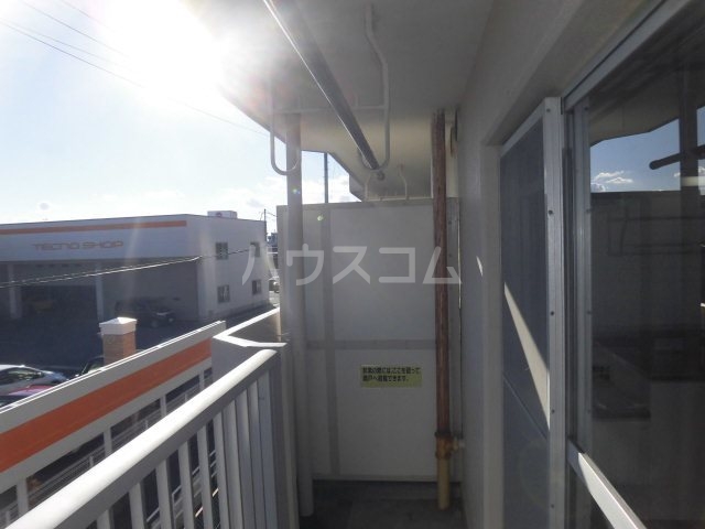 12/24 バルコニー