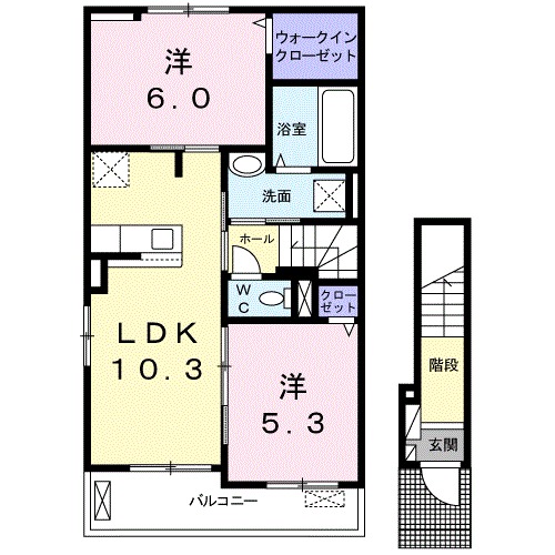 ルーラルレジデンス弐番館の間取り