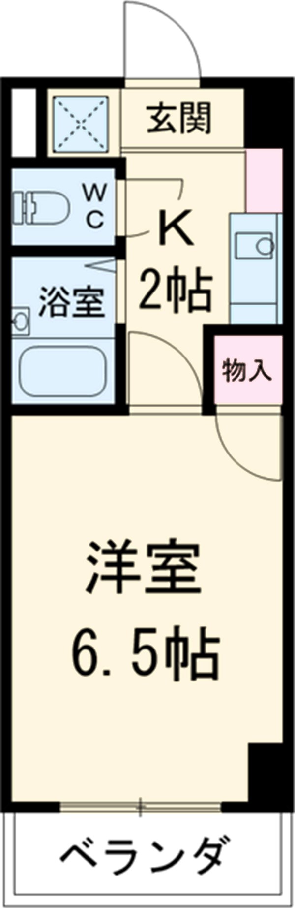 アベニュー神宮の間取り