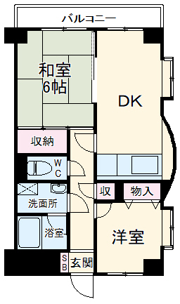 アブニール根岸の間取り