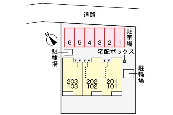 2/9 駐車場