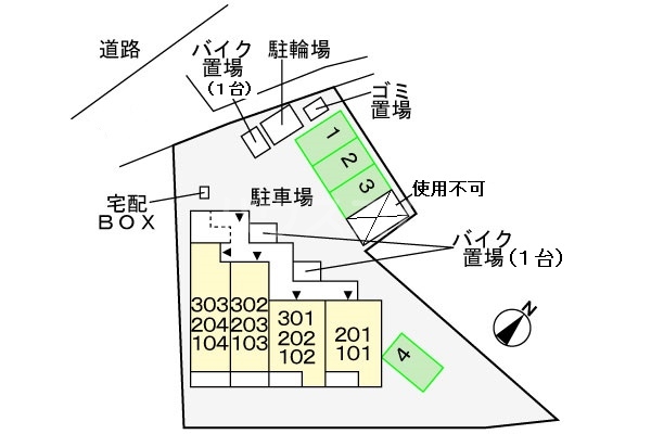16/21 駐車場