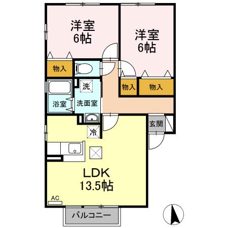 FANTASISTAの間取り