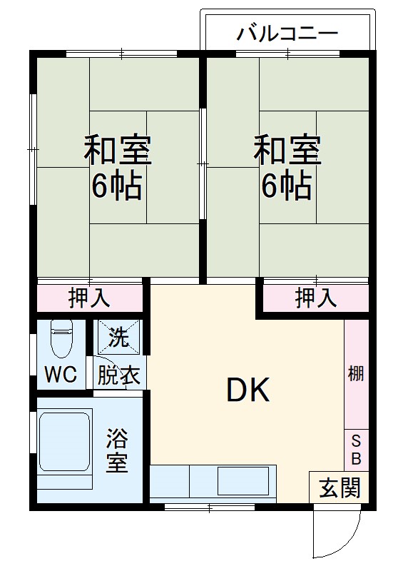清宮ビルの間取り