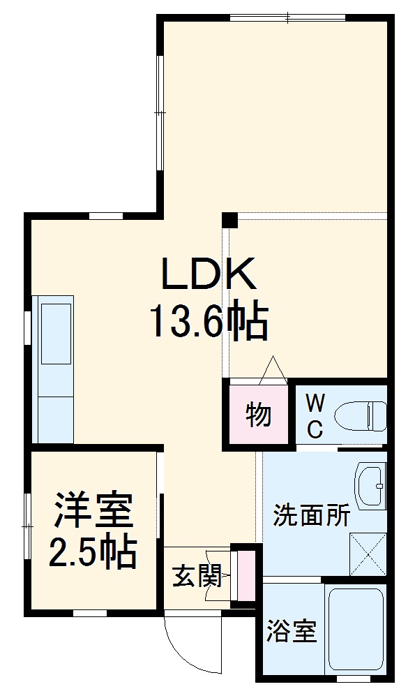 Fermier湘南台の間取り
