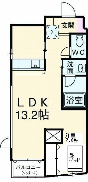 ふくやの間取り