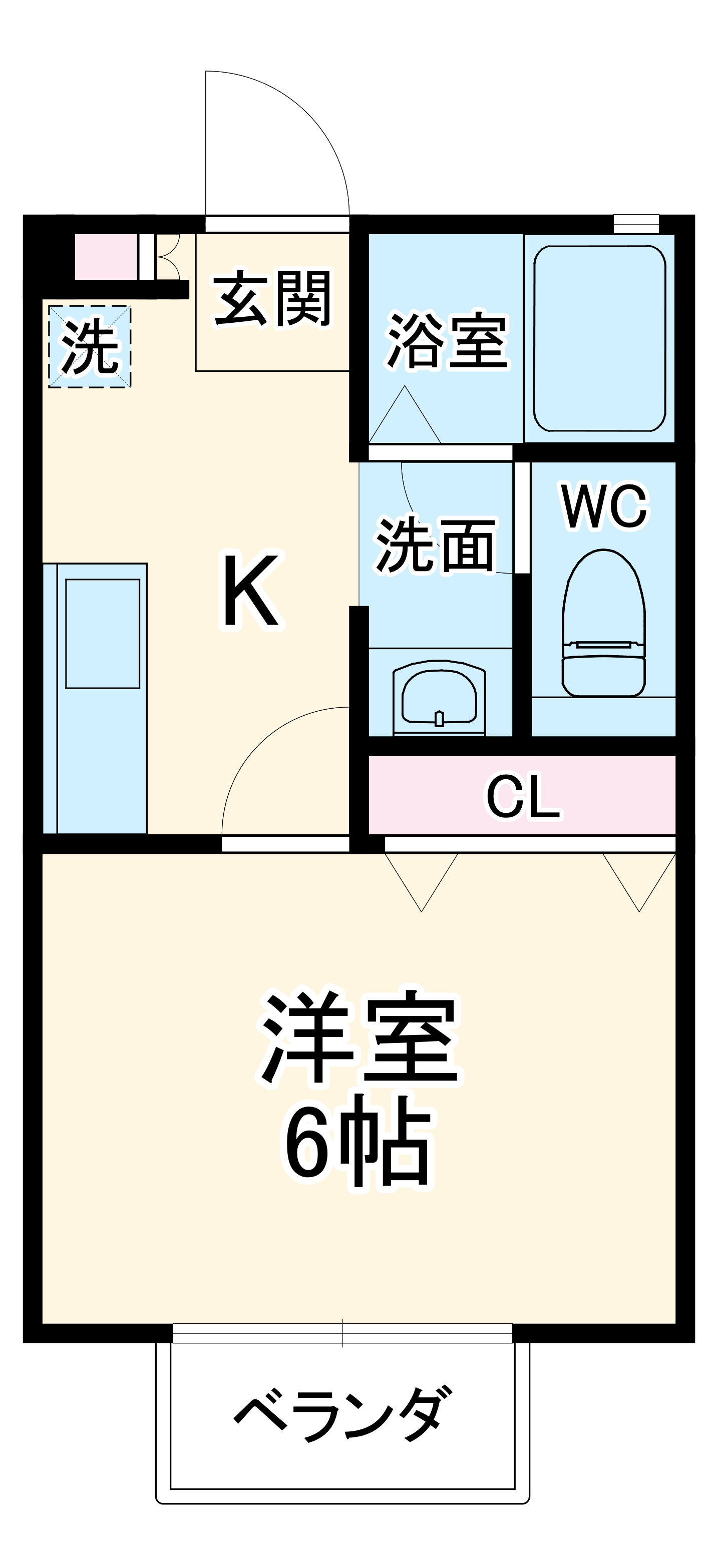 シュアハイツ エスペランサの間取り