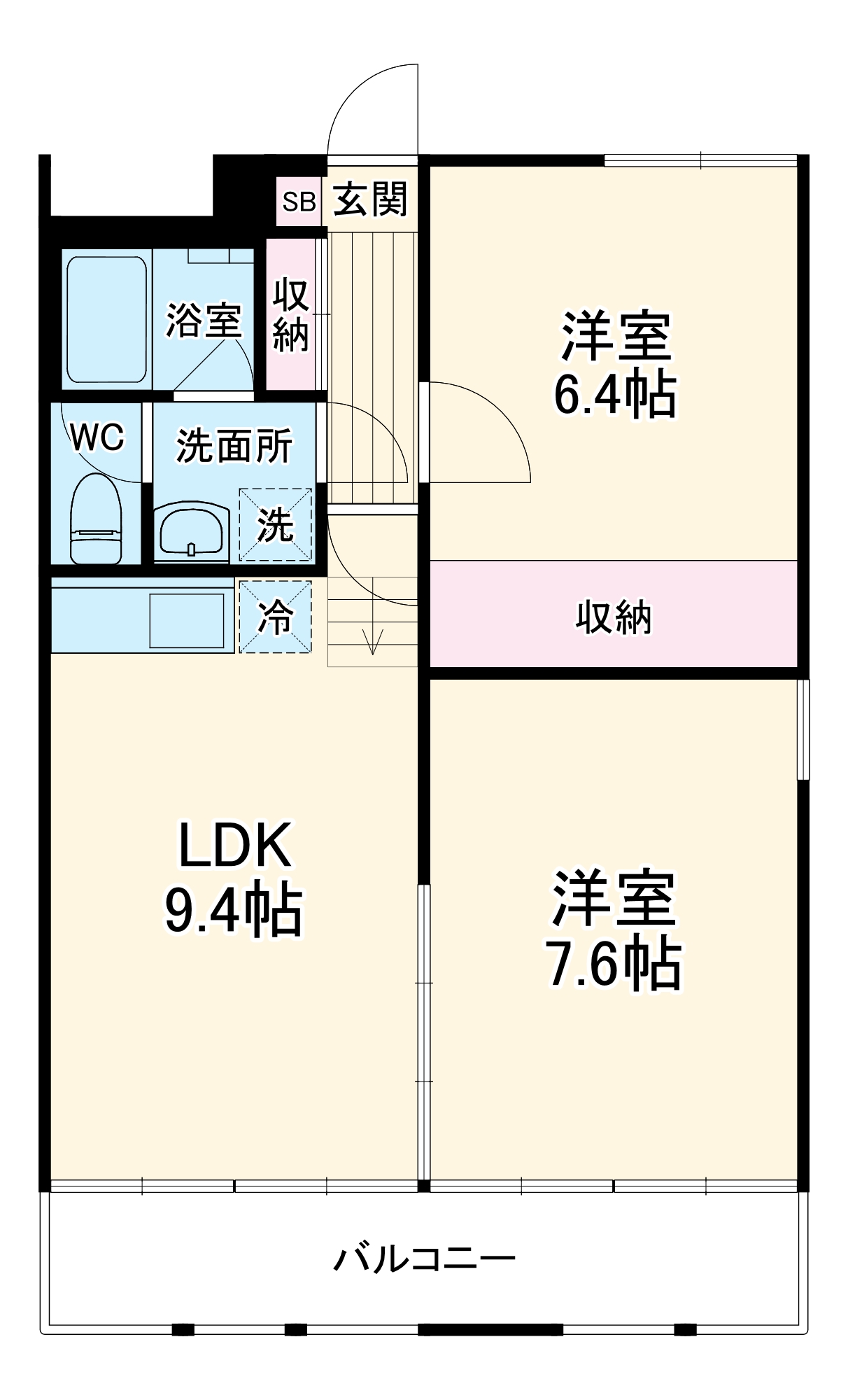 ＣＡＳＡ　ＦＯＲＥＳＴＡの間取り