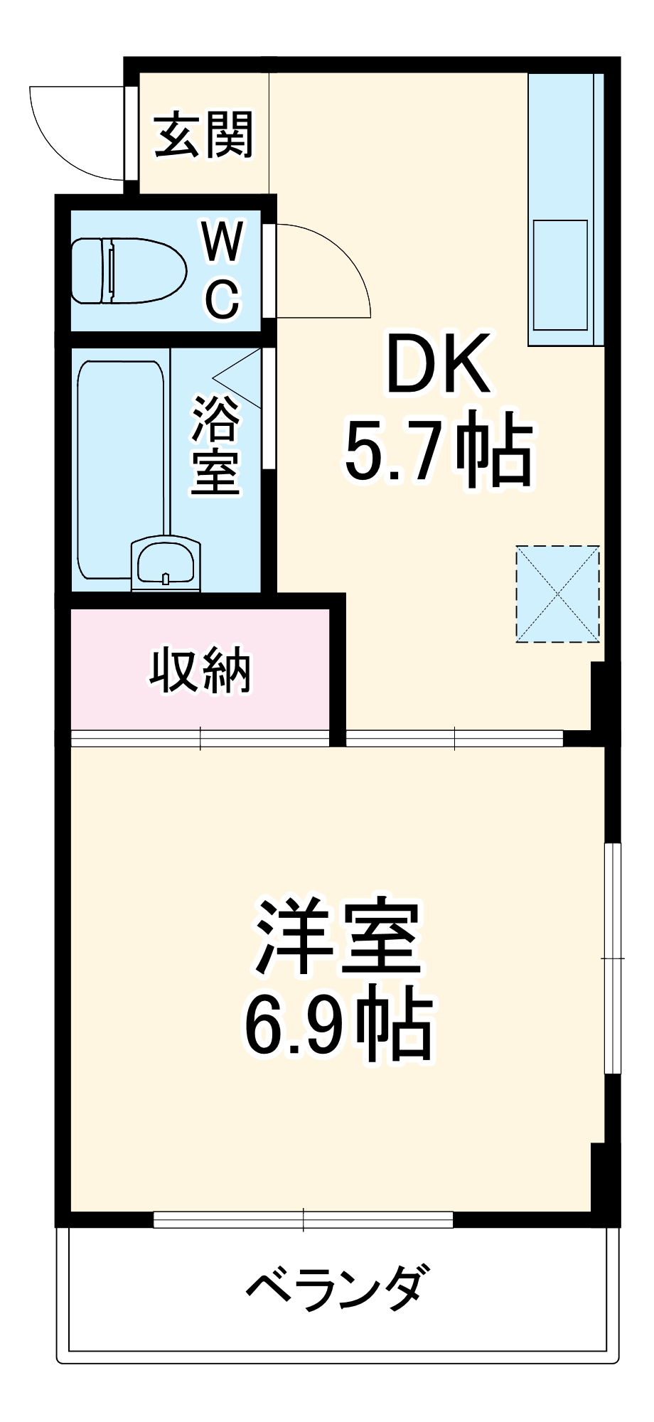 アビリティヤヨイの間取り