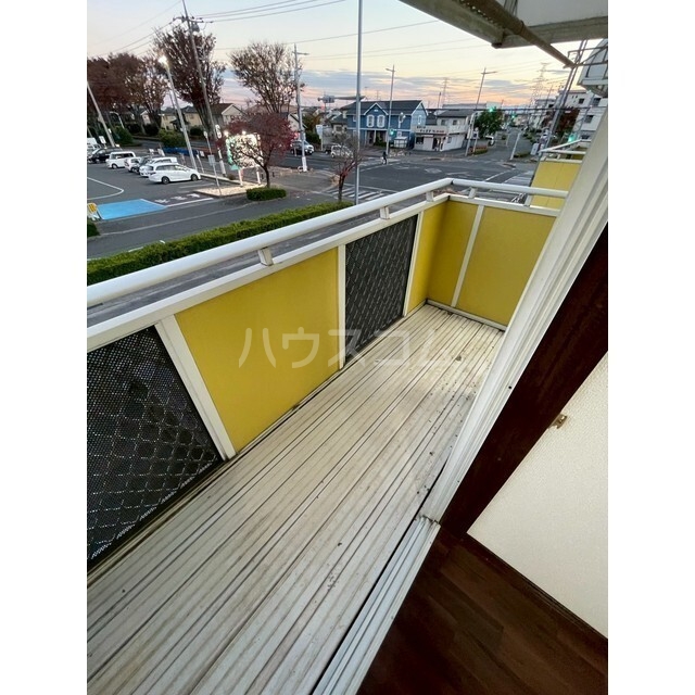 12/25 バルコニー