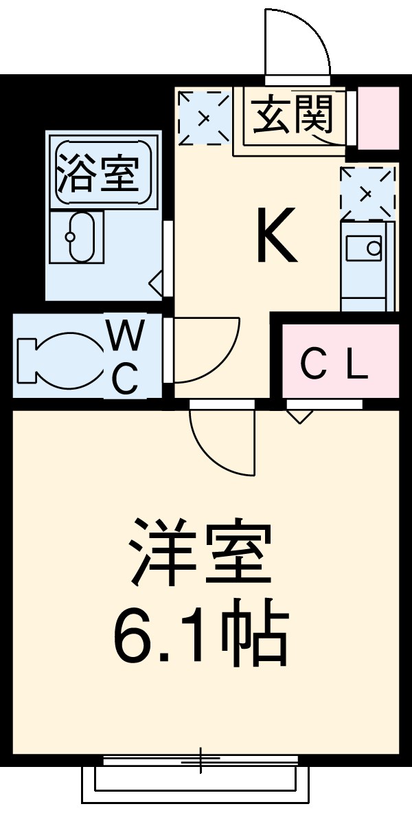 アルシオンハイツ葛西の間取り