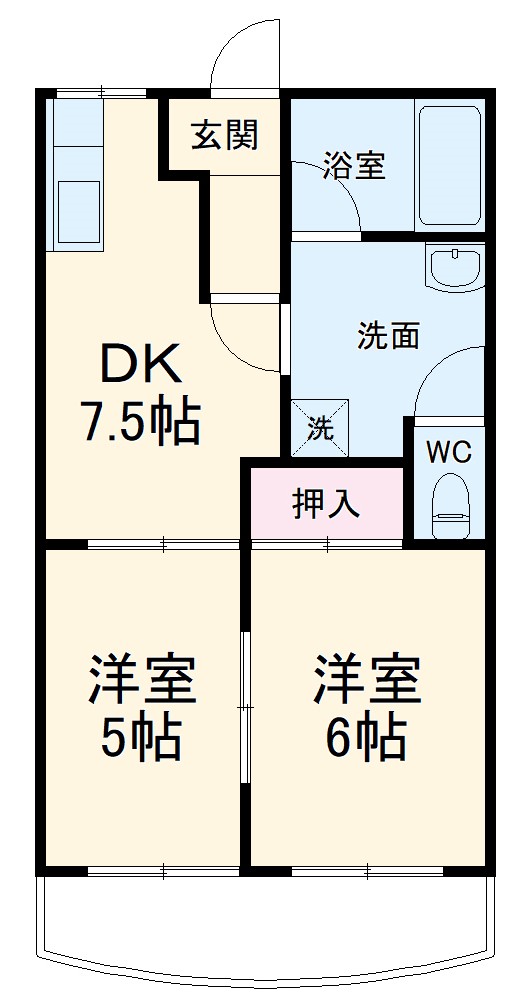 コンフォールの間取り