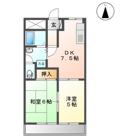 コンフォールの間取り