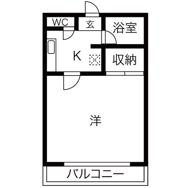 ヴィラ寿々の間取り