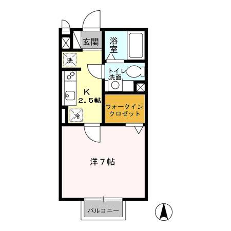 ドミトリーの間取り