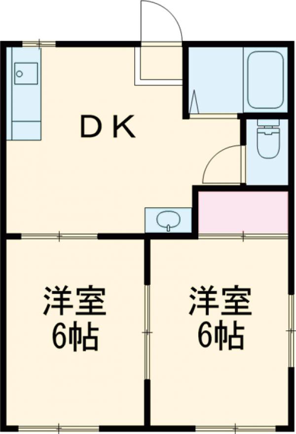 セゾンブルーの間取り