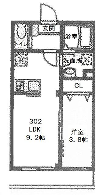 Vieuno-Kの間取り