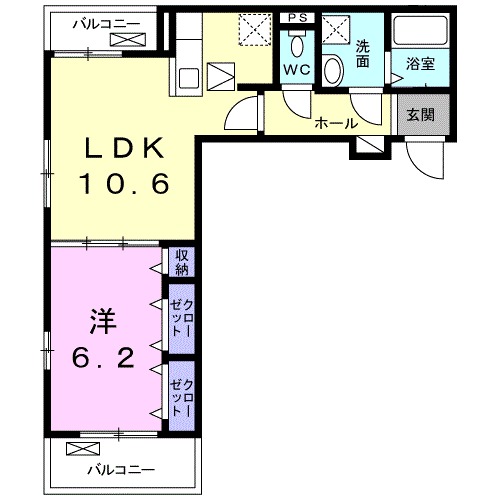 MGM.Ⅵの間取り