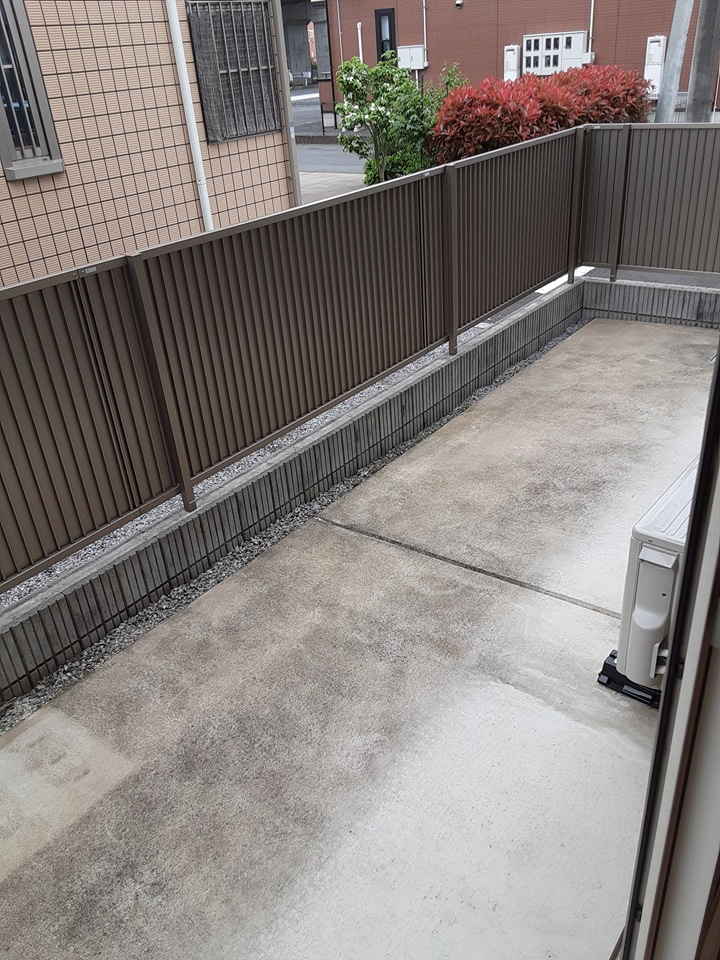 12/22 バルコニー