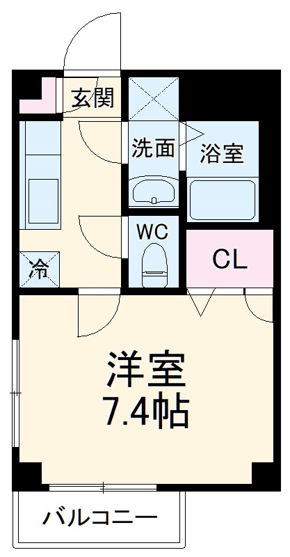 クラリーチェの間取り