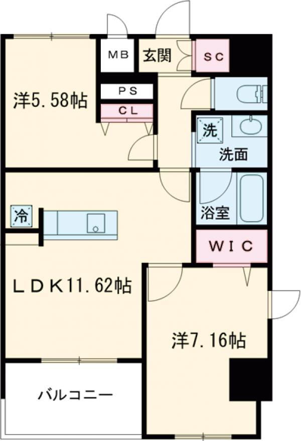 ZOOM王子神谷の間取り