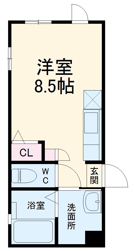 ノア名駅南の間取り