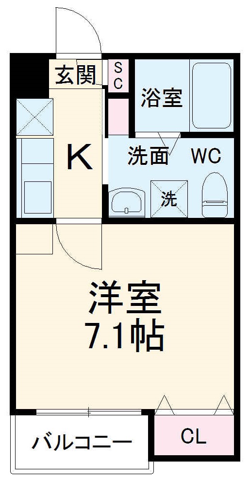 ブライツ幕張の間取り
