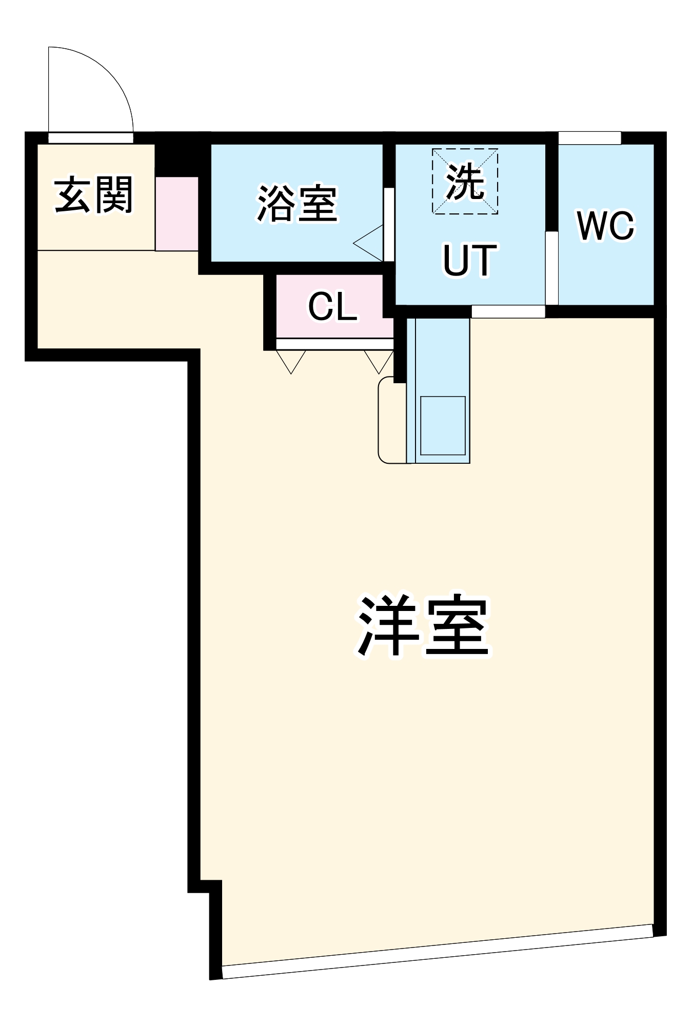 ABCビルの間取り