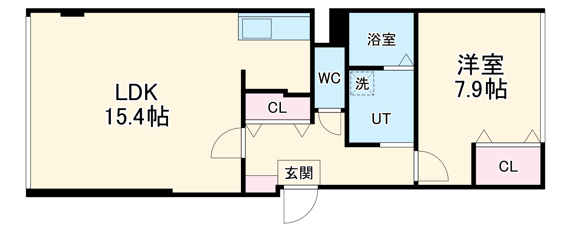 ABCビルの間取り