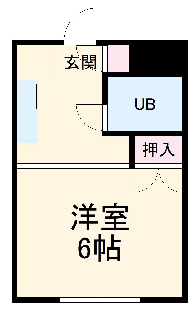 コーポチェリーの間取り