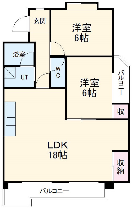 グレースメゾンムラセの間取り