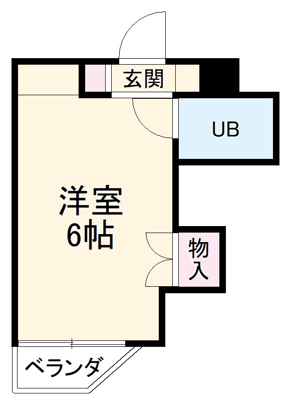 下坂ハイツの間取り